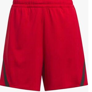 Adidas Women's Select Basketball Shorts, Power Red/Black, Large